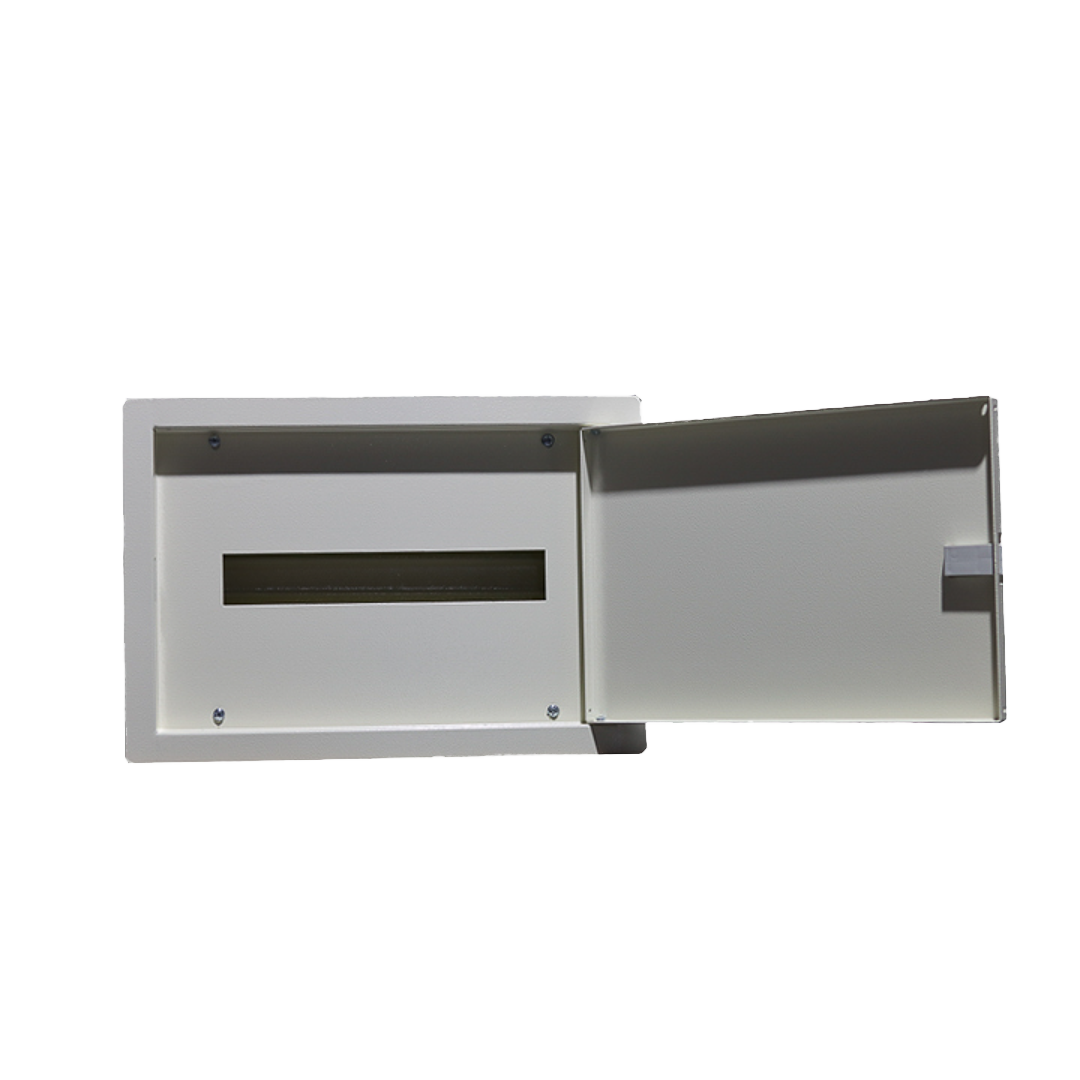 steel flush distribution board 1 row to 6 row recessed electrical DB board panel