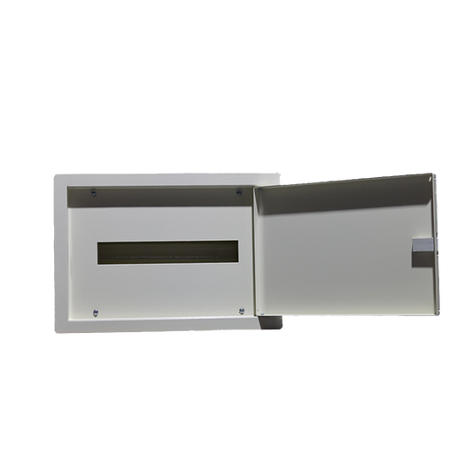 steel flush distribution board 1 row to 6 row recessed electrical DB board panel