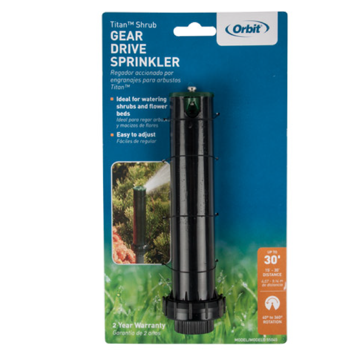Orbit|Sprinkler Titan Gear Drive Shrub – Water & electrical solutions from Orbit | Zisabo South Africa