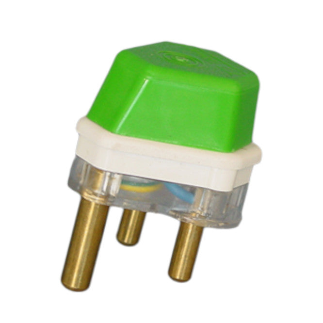 CS 16A 250V Plug Top Green Surge Protector with Indicator