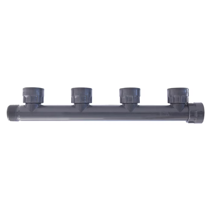 Manifold 4 Port 1" With O-Ring – Valve Box Manifold