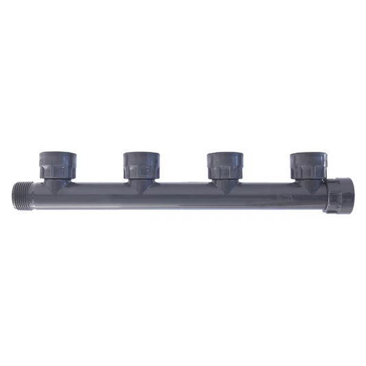 Manifold 4 Port 1" With O-Ring – Valve Box Manifold