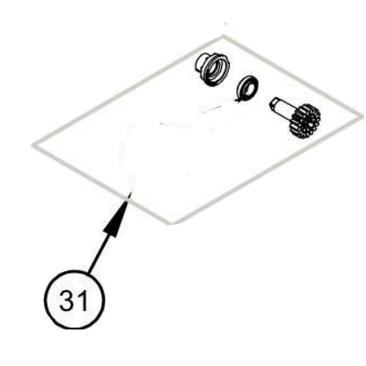 Zodiac 17 Gear Ball Bearing Trx7700iq