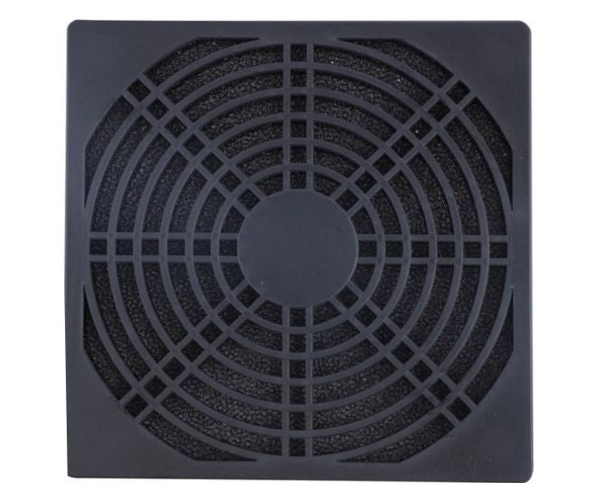 EIE Plastic Filter Finger/Fan Guard Black 120mm - Single Piece