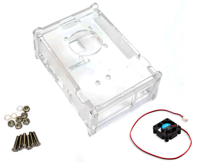 EIE Clear Enclosure Only for Raspberry Pi 3B 100x50x80mm