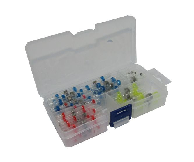 EIE Assortment of Heat Shrink & Solder Butt Connectors 100/SET