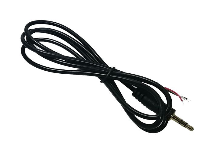 EIE 3.5mm Stereo Plug to Open End Str 3 Core Wire - 1m