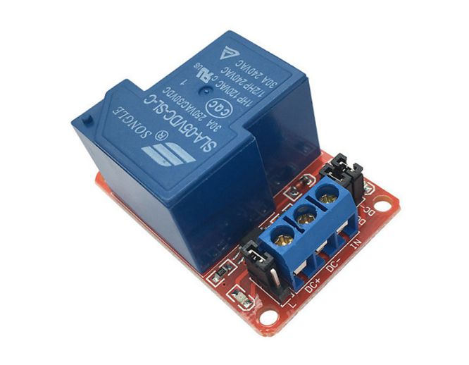 EIE Relay Board 30A 1-CH 12VDC with Optocoupler