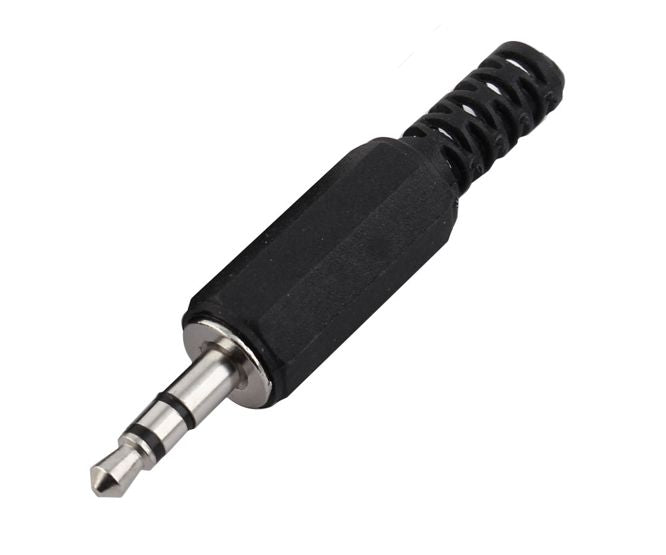 EIE 3.5mm Stereo Plug with Black Plastic Sleeve