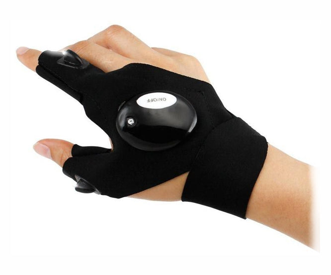 EIE LED Flashlight Gloves 5000MCD - per Pair