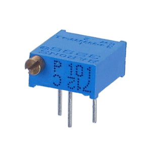 MEC Trimmer Potentiometer Potentiometer S-Adj H-Mount, 100Ω-2MΩ