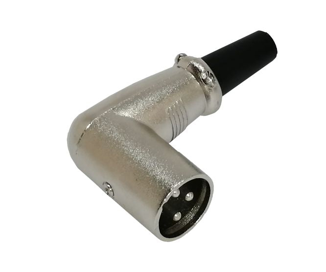 EIE In-Line Plug Right-Angle 3-PIN Mic Xlr