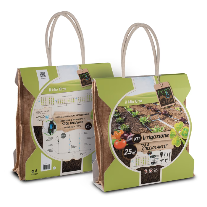 Rain Drip Irrigation Vegetable Kit – Up to 25m²
