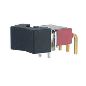 C&K Rocker Switch Mini SPDT Right-Angle (on)-Off-(on) PCB