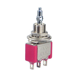 C&K Mini Toogle Switch (on)-Off-(on)