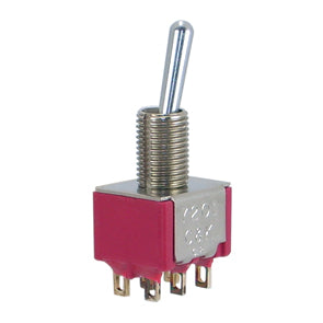 C&K Mini Toogle Switch Dpdt on-on Sol