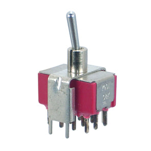 C&K Mini Toogle Switch Qpdt on-on PCB