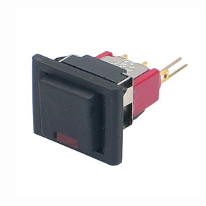 C&K Square Push Button Switch SPDT with LED Soler