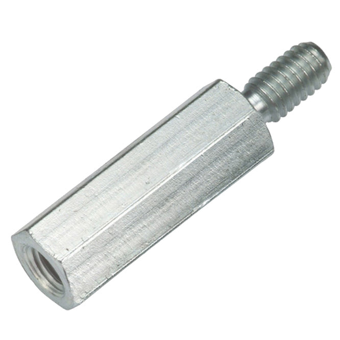 Mecaon Nickel Plated Brass Spacer Mal-Female