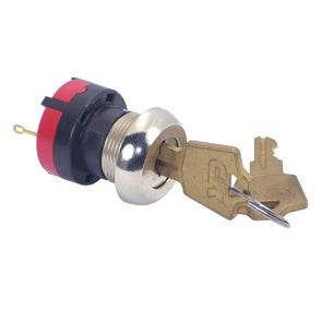 C&K Switch Keylock Large Round KP2 90 Degress