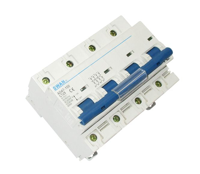 Swan Electric 4P 6kA C-curve MCB circuit breaker