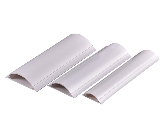 White PVC Floor Trunking