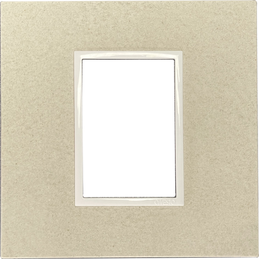 Stone Calce Avorio Yokes & White Bezel