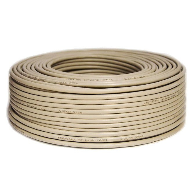 CS Round Modular Cable Ivory 10 Way 305m/REEL