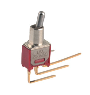EIE Mini Toggle Switch SPDT on-on Right-Angle PCB