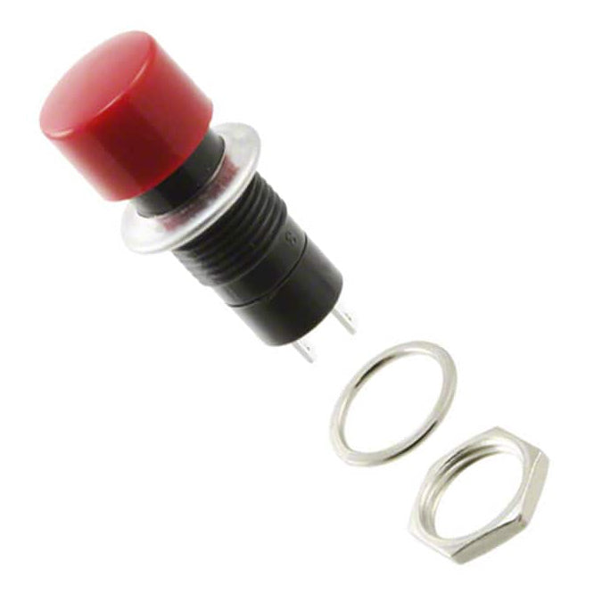 EIE Push Button Mushr Switch N.O. Spst 3A Solder M12 D=16.5mm L=37.5