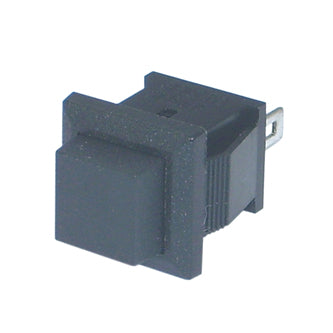 EIE Push Button NO Press-Fit Blk