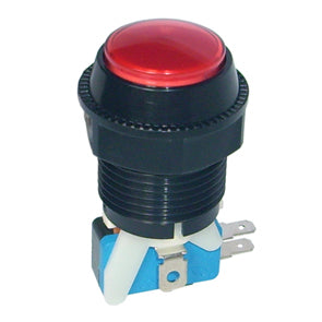 EIE Push Button Switch Ill-Red 25x60x28 N/L