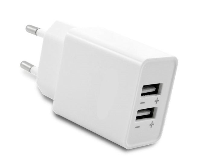 EIE Dual USB Charger / PSU with M I=220 O=2x5V 2.4A