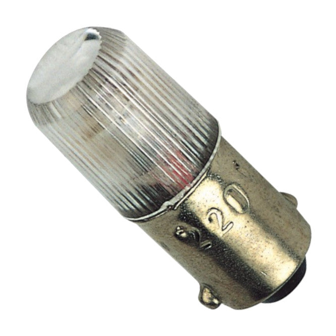 EIE Neon Lamp BA9S 230V 0.5W Bayonet Base