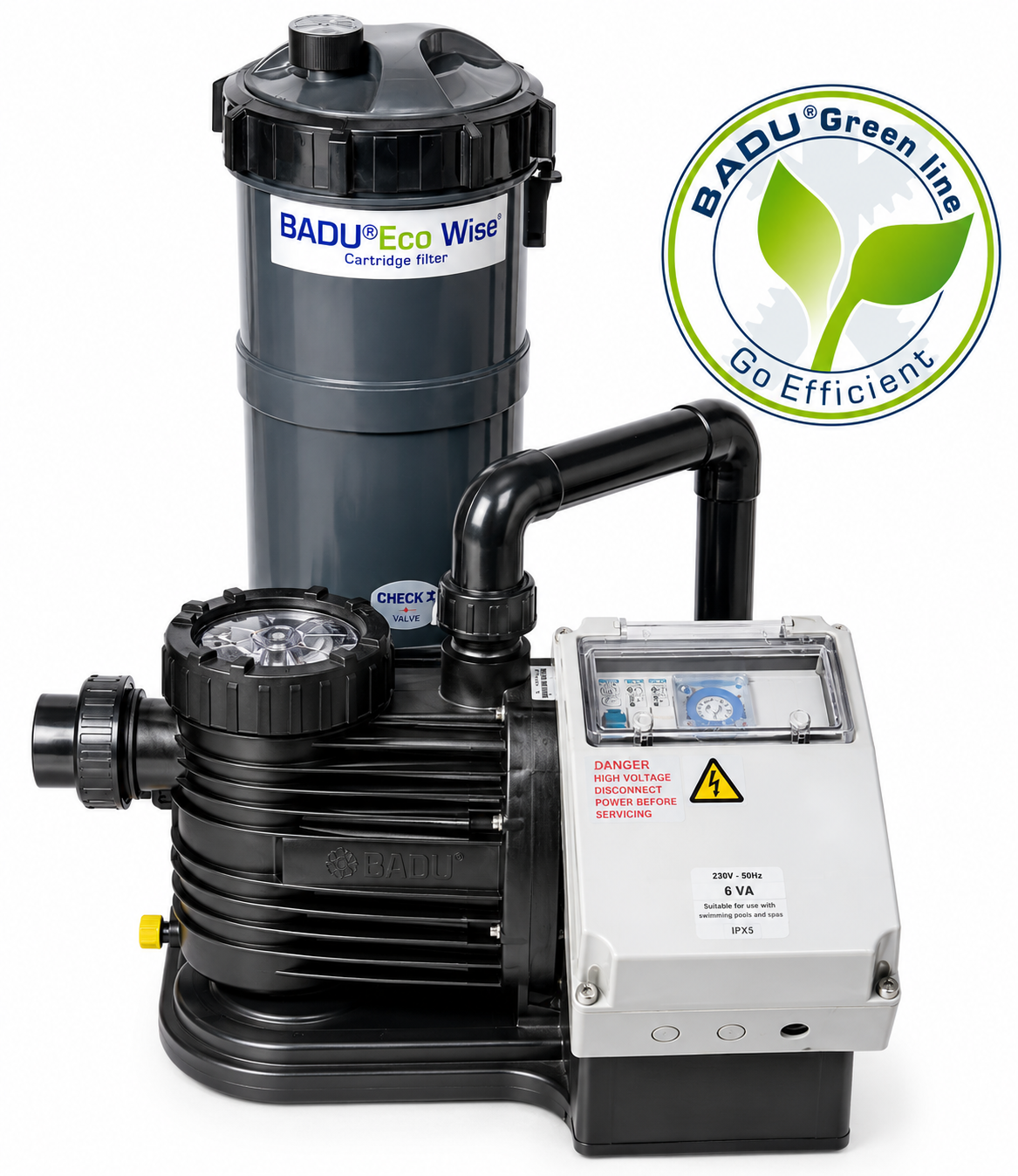 BADU Eco Combi-Pro 3 (Eco Touch Pump + Eco Wise 3 Cartridge Filter)