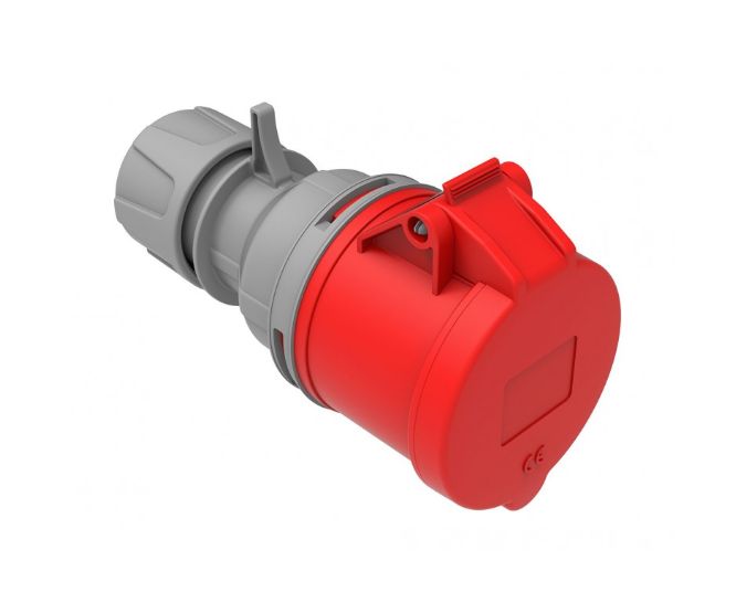 Swan Electric Inline Industrial Coupler Socket 16A-32A (+E) IP44