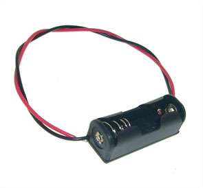 EIE Battery Holder 1XN Lead Black A23 Size