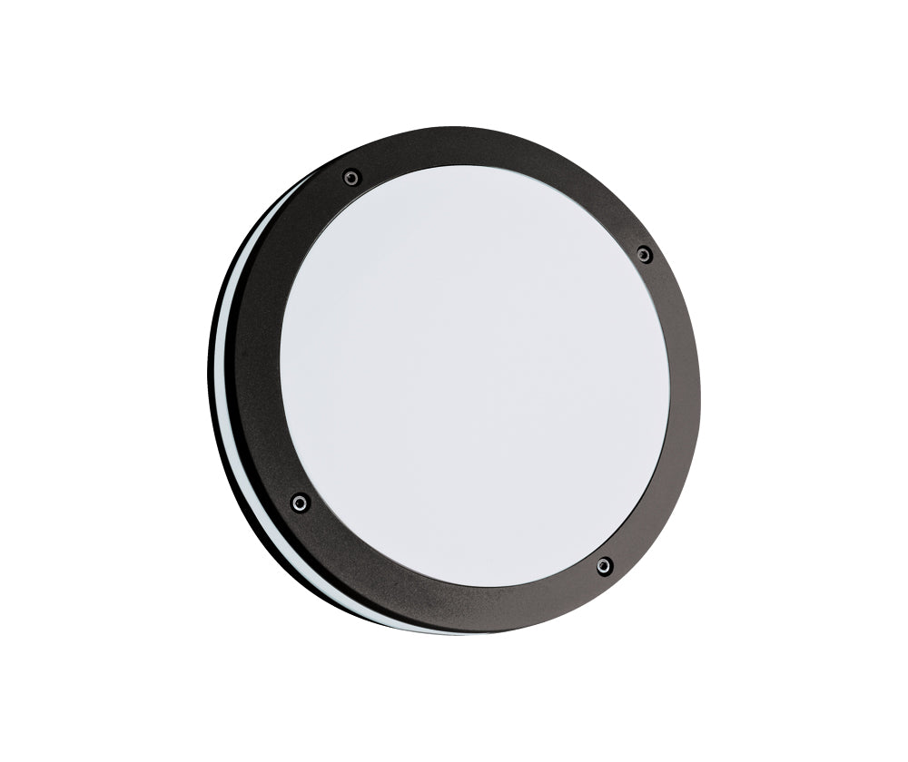 O-lite Nouveau Round Bulkhead Fitting, Plain IP54