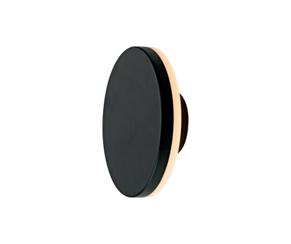 O-lite Nouveau 10W Round LED Wall Fitting, Warm White IP54