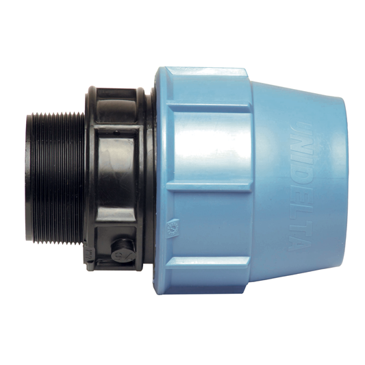 Unidelta | Compression Male Adaptor – Water & electrical solutions from Unidelta | Zisabo South Africa