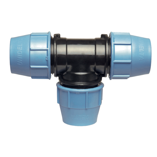 Unidelta | Compression 90° Tee – Water & electrical solutions from Unidelta | Zisabo South Africa