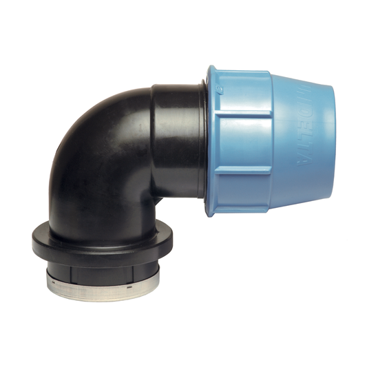 Unidelta | Compression 90° Elbow With Threaded Female Offtake – Water & electrical solutions from Unidelta | Zisabo South Africa