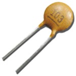 MEC Ceramic Disk Capacitor 15NF 50V P=2.5 - MPQ=10PCS