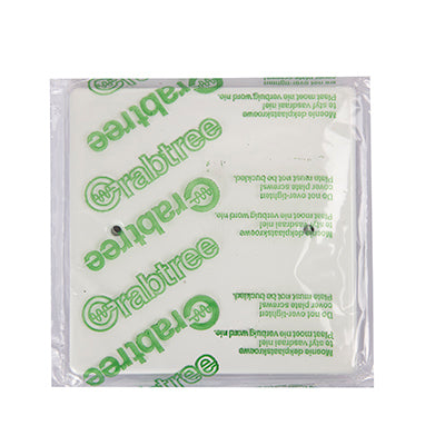 Crabtree Classic Blank Cover Plate Steel 100 x 100mm in White