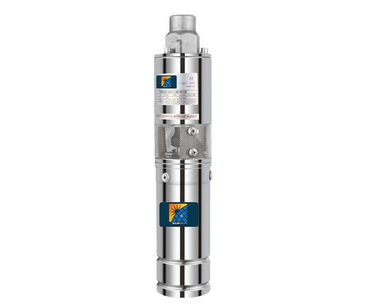 CYCLONE 3" DC Brushless Screw Solar Borehole Pump