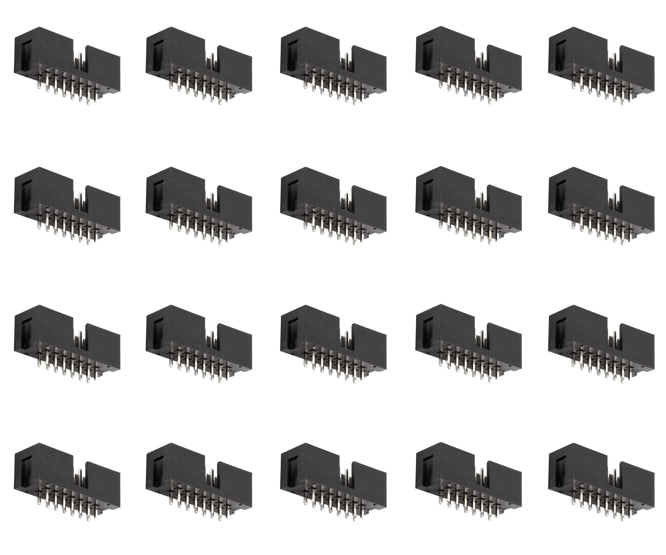 EIE Box Header 14W 2.54mm Str PCB - 165P/TRAY