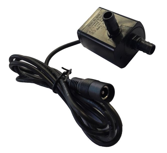 EIE Water Pump 12VDC,IMPELLER,200L/H,0.18A 100% Waterproof 2.1mm DC Plug Lead
