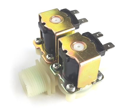 EIE 3/4INCH 12VDC 2XSOLENOID Valve Lp