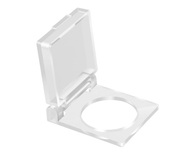 Daier Safety Cover for Push Button Switch Clear, 16mm-22mm