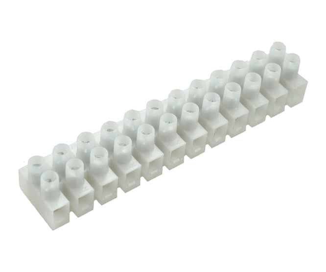 EIE Strip Connector 12W 4mm Feed Through Type White